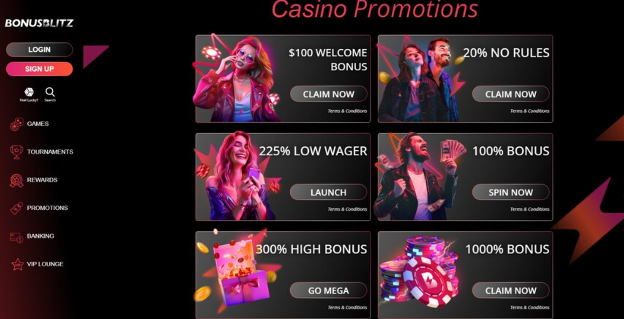 BonusBlitz Casino: get a no deposit bonus! 2